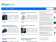 Tablet Screenshot of miftahfarid.com